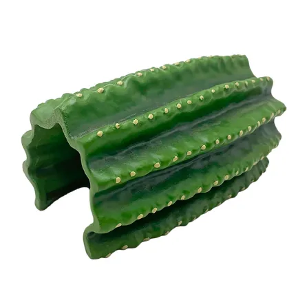 Декорація укриття кактус Hobby Cactus Tube 1 13,5×8,5×7 см для тераріуму (36510)