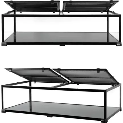 Тераріум Repti-Zoo Super Vision 360 120x45x45 см (RKE1204545) - скляний тераріум для рептилій та амфібій — Фото 2