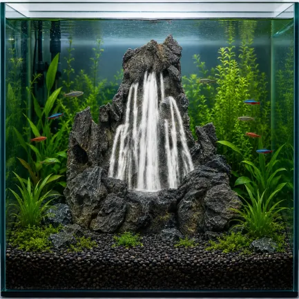 Декорація Hobby Sandfall 25,5×20×26,5 см - підводний піщаний водоспад для акваріума (41796) — Фото 2