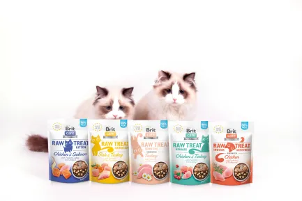 Ласощі для котів Brit Raw Treat Urinary Freeze-dried з куркою та індичкою, 40 г — Фото 4
