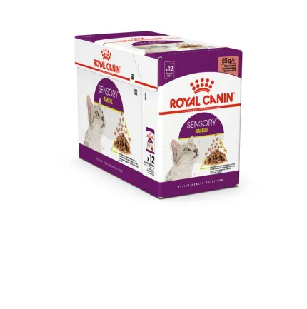 Вологий корм Royal Canin SENSORY SMELL GRAVY для котів всіх порід 85 г — Фото 1