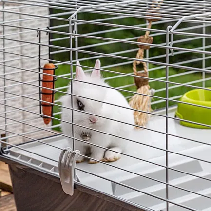 Ferplast CAGE RABBIT 100 (*1) Клітка для кролів — Фото 6