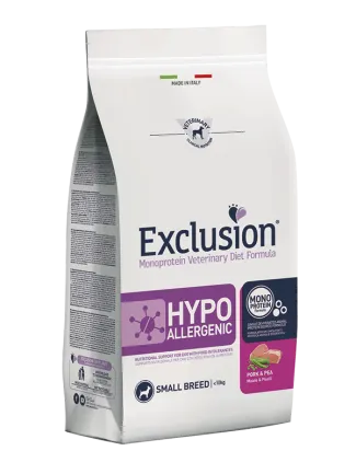Exclusion Hypoallergenic Small Breed зі свининою для собак малих порід з харчовою алергією 800 г
