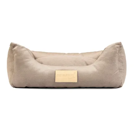Лежак Pet Fashion «Molly» для собак та котів, 62х50х19 см, пісочний — Фото 1