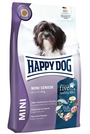 Сухий корм HD fit &amp; vital Mini Senior 4kg сухий корм для літніх собак дрібних порід вагою до 10 кг