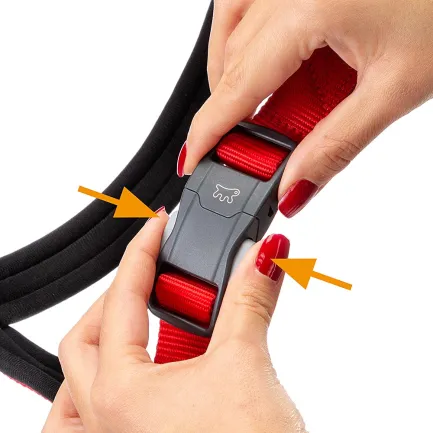 Ferplast DAYTONA CROSS P M HARNESS RED Шлея для собак — Фото 4