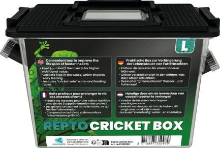 Тераріум REPTO CRICKET BOX L 30 X 15 X 20CM (R1100250)