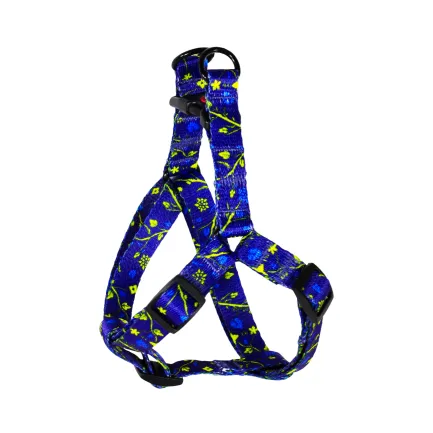 Шлея капронова "Український вечір" 10мм/26-40см/905, Lucky Pet