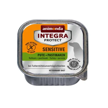 Корм вологий ветеринарний для собак Integra Protect Sensitiv Turkey + Parsnips при харчовій непереносимості, індичка/пастернак, 150 г