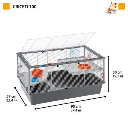 Ferplast CAGE CRICETI 100 Велика клітка для хом'яків — Фото 1