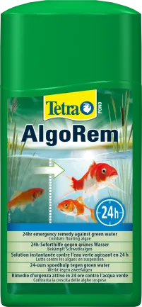 Засіб Tetra Pond AlgoRem для боротьби з каламутною зеленою водою у ставку, 1 л на 15000 л — Фото 1