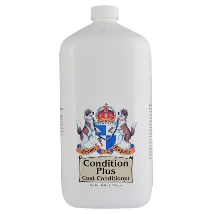 Кондиціонер Crown Royale Condition Plus для собак та котів, для догляду за шерстю, 3.8 л