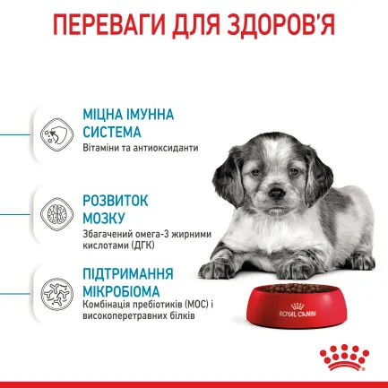 Сухий корм Royal Canin MEDIUM PUPPY для цуценят середніх порід 15 кг — Фото 4