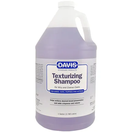 Davis Texturizing Shampoo ДЕВІС ТЕКСТУРУЮЧИЙ шампунь для жорсткої та об’ємної шерсті у собак і котів, концентрат 3,8 л
