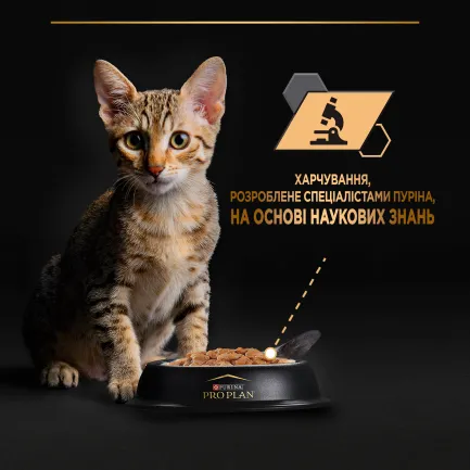 Вологий корм PRO PLAN Kitten Healthy Start для кошенят шматочки в паштеті з індичкою 75 г — Фото 6