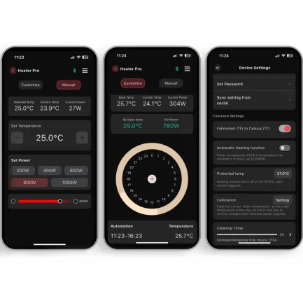Нагрівач зовнішній Chihiros Heater Pro 16/22мм, 10-1000W з керуванням через додаток — Фото 8