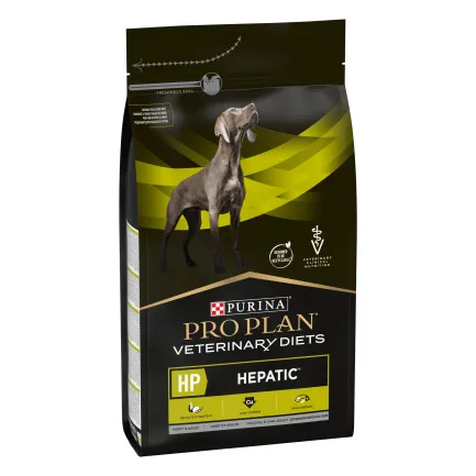 Сухий дієтичний корм PRO PLAN VETERINARY DIETS HP Hepatic для цуценят та дорослих собак для підтримання функції печінки при хронічній печінковій недостатності 3 кг — Фото 2