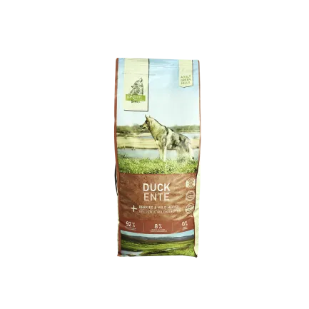 ISEGRIM Green Hills Adult Duck with Berries 12 кг. Сухий корм для собак Едалт. Качка з ягодами та дикорослими травами