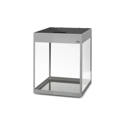 Акваріум GLOSSY CUBE сірий