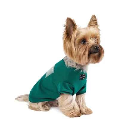 Футболка Pet Fashion «Game» для собак, розмір XS, зелена — Фото 1