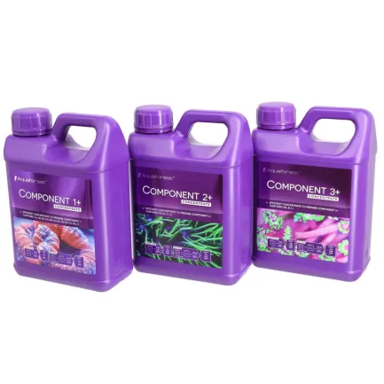 Мікро і макроелементи для морського акваріуму Aquaforest Component Concentrate 1+2+3+, 3x1л - набір для методу Баллінга — Фото 1