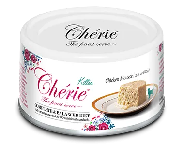 Cherie 80g Complete &amp; Balanced Chicken Мус з курки для кошенят