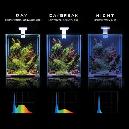 Акваріум Aquael Smart Day &amp; Night для креветок, чорний, 30 л — Фото 4