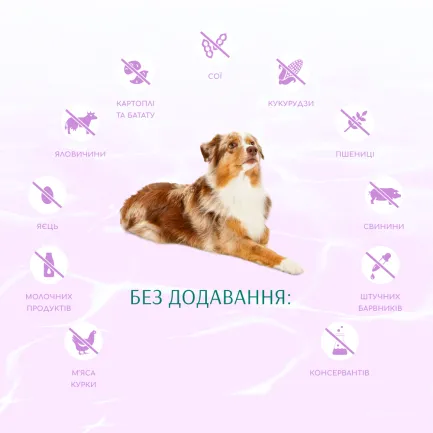 OPTIMEAL™.Б`ЮТІ ГАРМОНІЯ.М’ЯКИЙ ЗАСПОКІЙЛИВИЙ ЕФЕКТ.Сух корм для д/собак усіх порід.морепродук,10 кг — Фото 4
