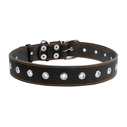 Нашийник "CoLLaR" безрозмірний (ширина 35мм, довжина 69см) чорний — Фото 1