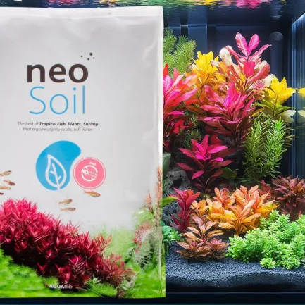 Грунт активний для акваріуму Neo Soil Plant No CO2 8л. - без потреби у CO₂ — Фото 4