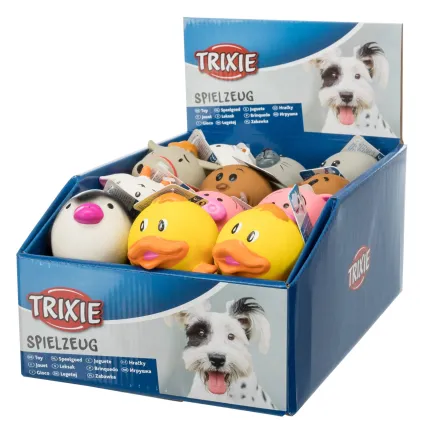 Іграшка Trixie М'яч Звірята для собак, d:6 см (латекс) — Фото 3