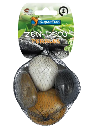 Прикраси для акваріума SF ZEN PEBBLE MEDIUM MIX 450 GRAM (A8050270)