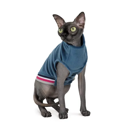 Светр Pet Fashion «Wiki» для котів, розмір L, синій (лімітована серія) — Фото 1