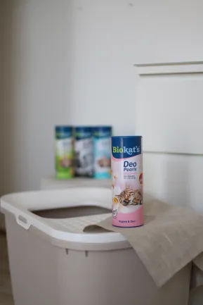 Дезодорант для котячого туалету Biokat's DEO Baby powder 700 г — Фото 1