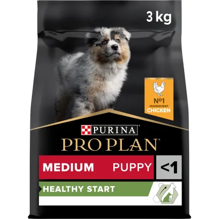 Сухий корм PRO PLAN Medium Puppy <1 Healthy Start для цуценят середніх порід з куркою 3 кг