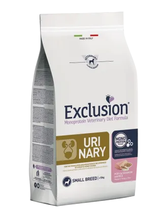 Exclusion Urinary Small Breed зі свининою для собак малих порід для підтримки сечовидільної системи 2 кг