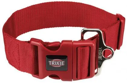 Нашийник Trixie Premium для собак, нейлон, L–XL: 40–65 см/25 мм, червоний