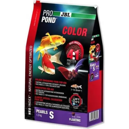 Корм JBL ProPond Color S для посилення забарвлення у невеликих кої, 1.3 кг