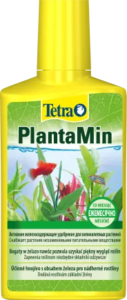 Добриво Tetra PlantaMin для зелених акваріумних рослин з залізом, 250 мл на 1000 л