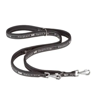 Ferplast SPORT DOG MATIC GA25/200 GRIGIO Повідець з автомат карабіном,нейлон