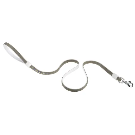 Ferplast LUX G15/120 GREY-WHITE Повідець, екошкіра