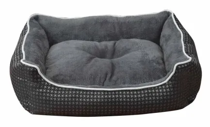 АnimAll Лежак Nena Star з візерунком L DARK GREY (62X50X17)