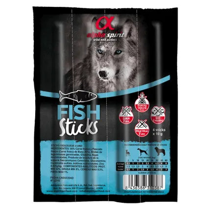 AS DOG Sticks Fish (н/в ласощі з риби, палички х4) 40г.
