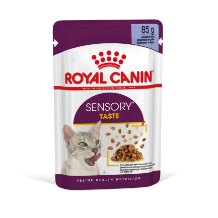 Вологий корм Royal Canin SENSORY TASTE JELLY для котів всіх порід 85 г
