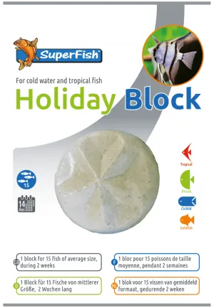 Корм довгострокової дії для риб SUPERFISH HOLIDAY FOOD 1 PC (A3060010)