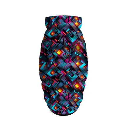 Курточка для собак WAUDOG Clothes малюнок "Нескінченні світи", S30, В 58-62 см, С 42-46 см — Фото 3