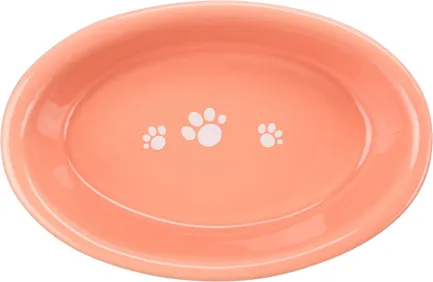 Миска Trixie для котів, овальна, керамічна, 15х10 см, 200 мл — Фото 3