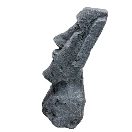 Декорація Hobby Moai Ora 2 15×12×22см - статуя Моаї з укриттям для акваріума і тераріуму (41718) — Фото 3