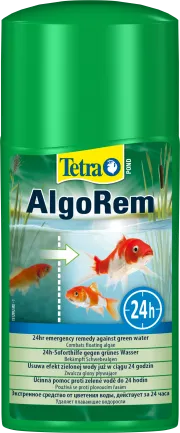 Засіб Tetra Pond AlgoRem для боротьби з каламутною зеленою водою у ставку, 250 мл на 5000 л — Фото 2