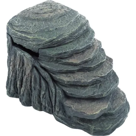 Декоративний фільтр-водоспад Repti-Zoo Turtle Filter Rock GLB09 у формі скелі для черепах, крабів і амфібій (350 л/год, до 90 літрів) — Фото 9